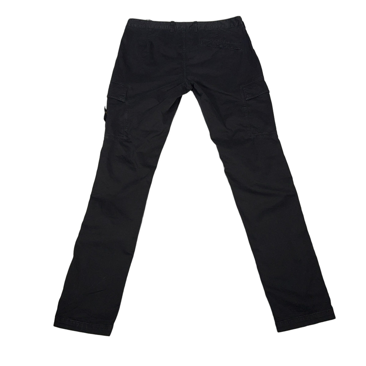 Stone Island Cargo Trousers – Black