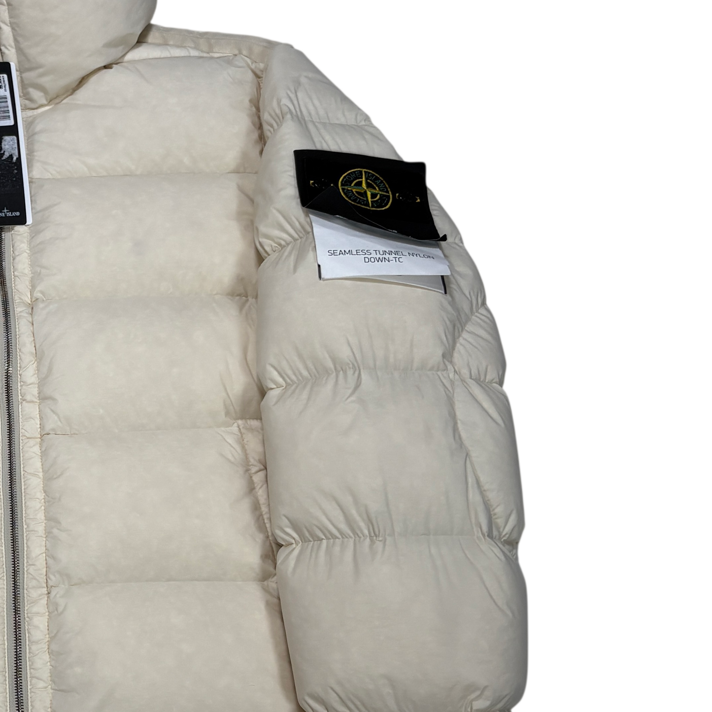 Stone Island Beige Seamless Tunnel Nylon Down -TC