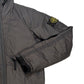 Stone Island Mesh Badge Goose Down Grey Coat