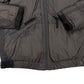 Stone Island Mesh Badge Goose Down Grey Coat