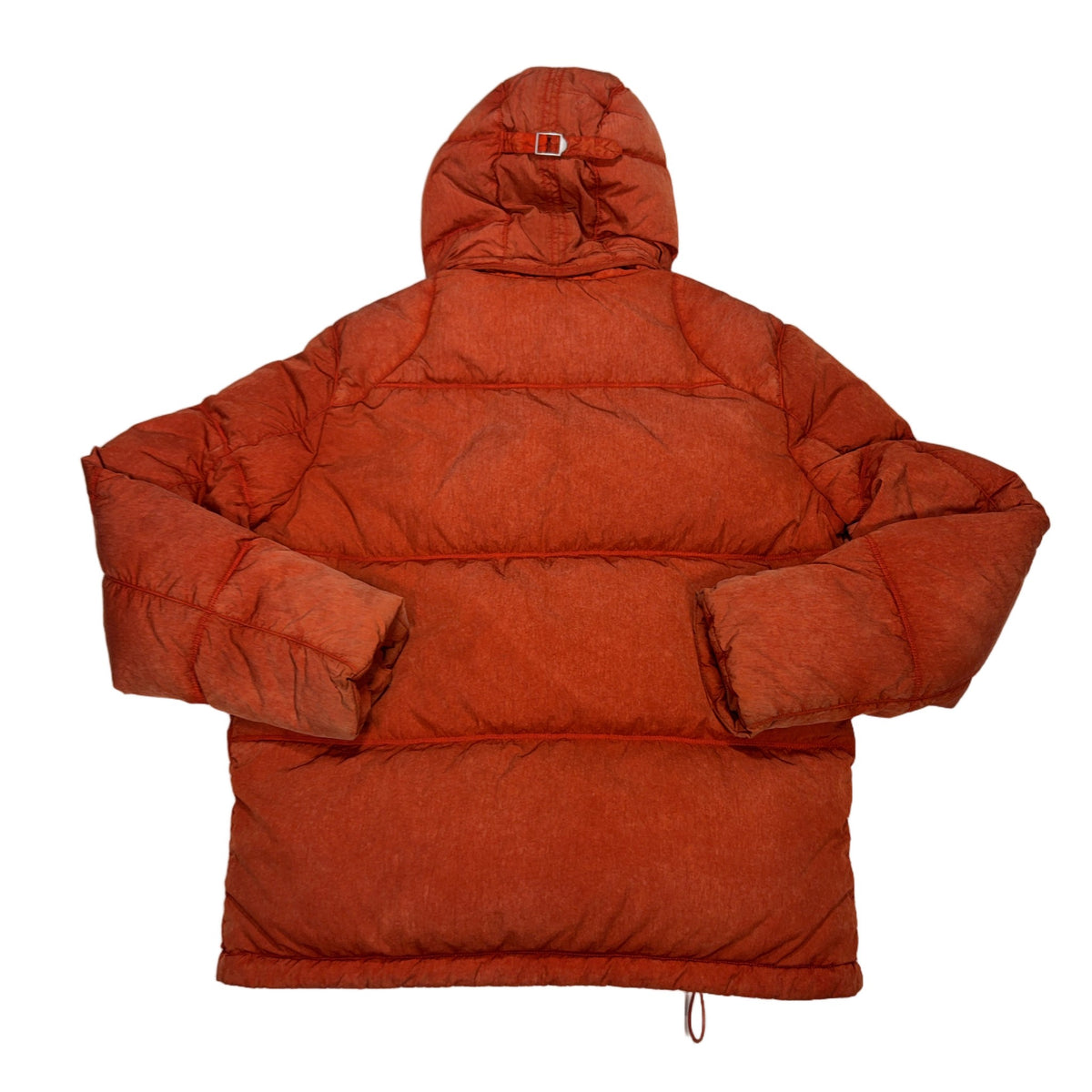 Cp Company Double Goggle Orange Coat