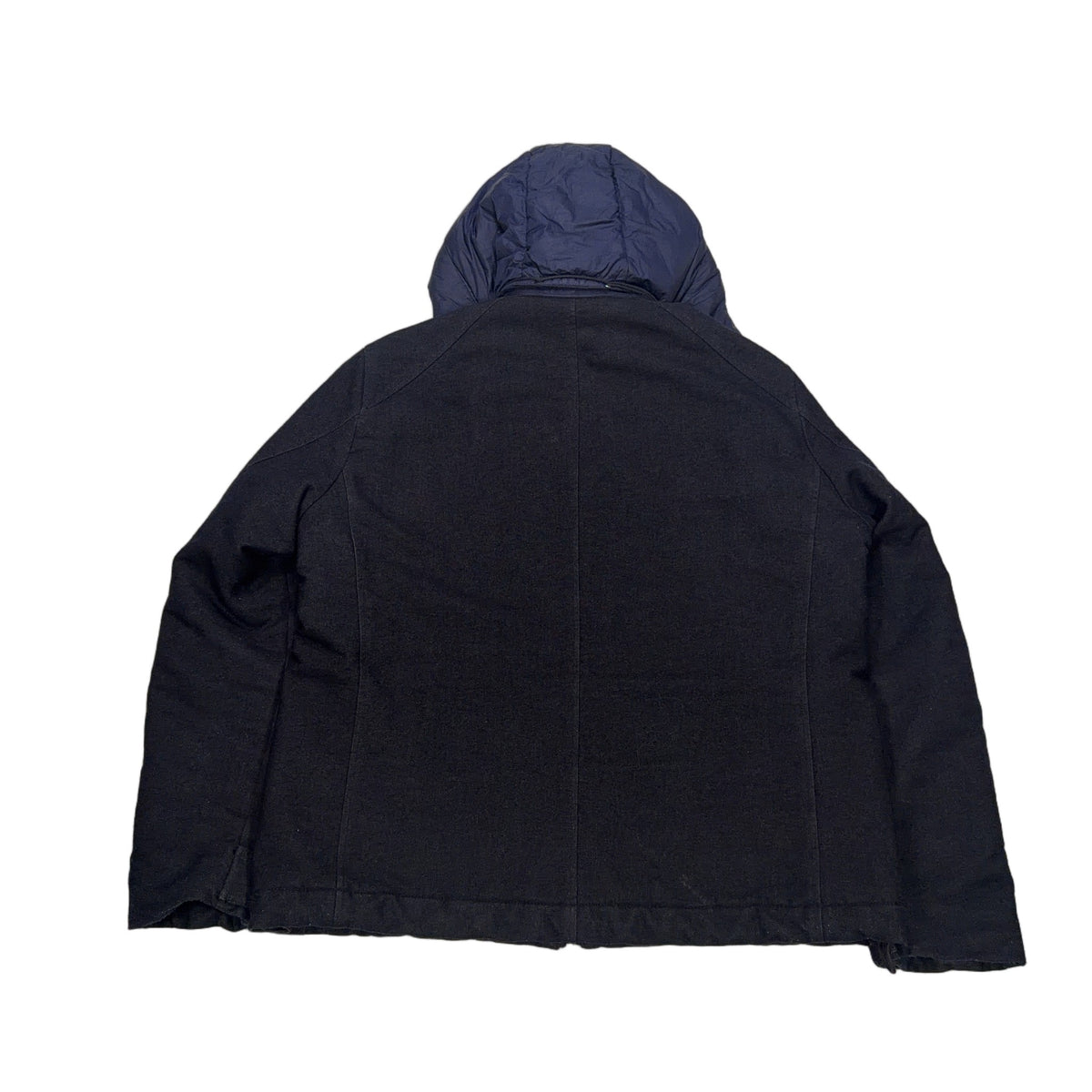 Stone Island Saia Doppia Faccia Hooded Jacket – Navy