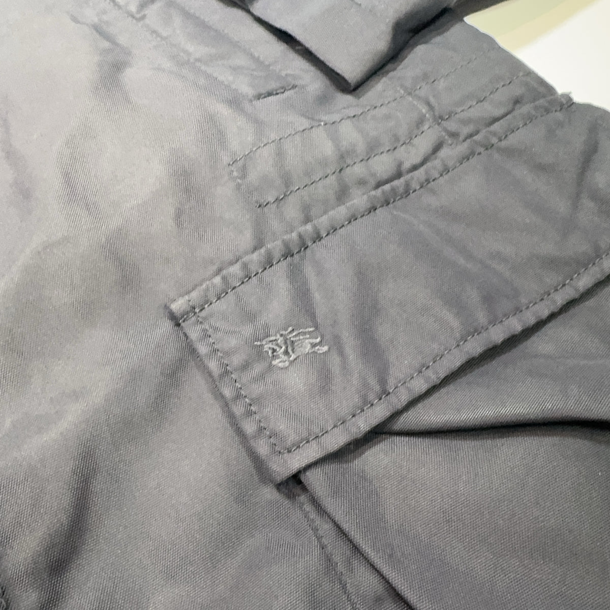 Burberry Vinatge Four-Pocket Field Jacket – Navy