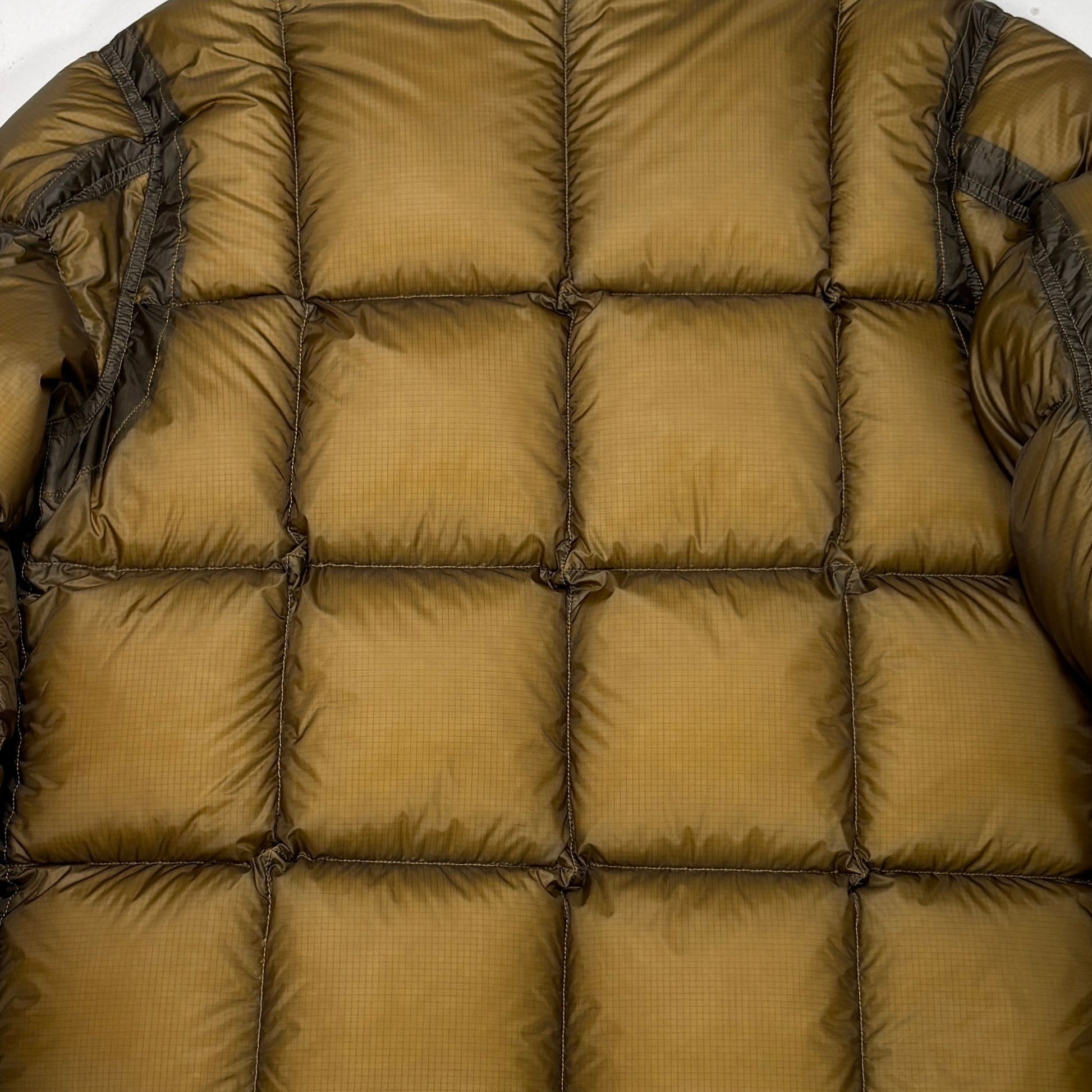 C.p. Company DD Shell Brown Puffer Jacket
