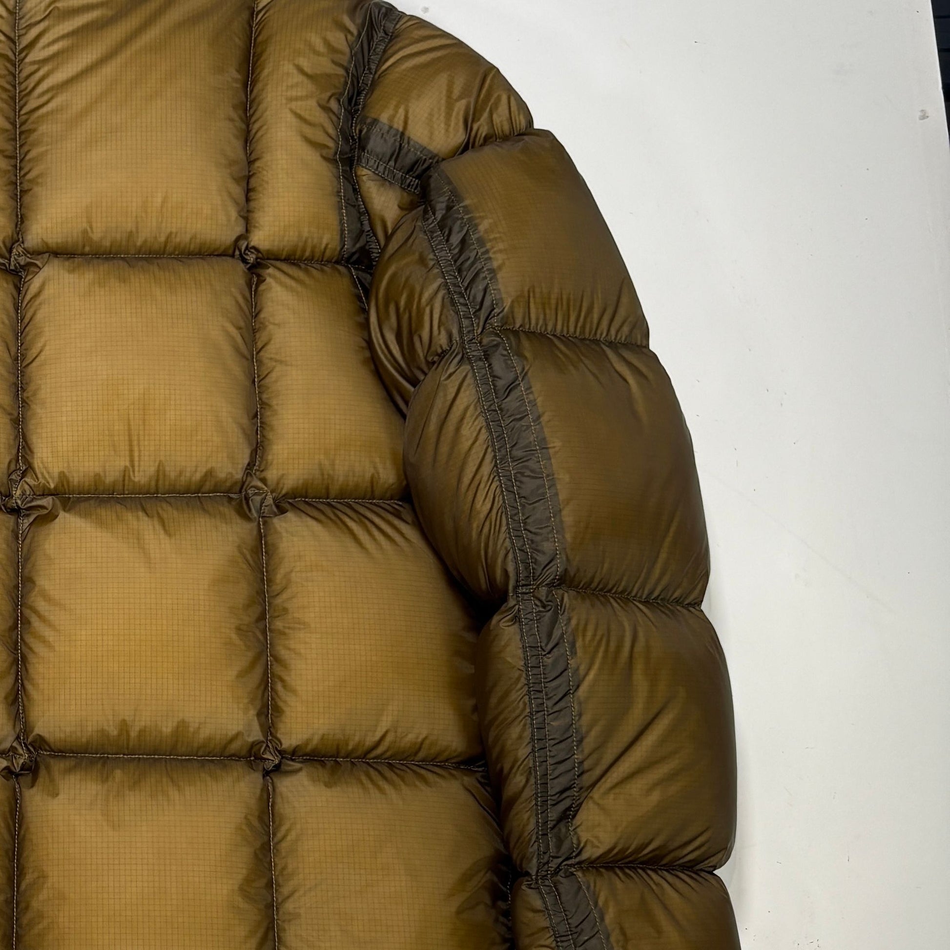 C.p. Company DD Shell Brown Puffer Jacket