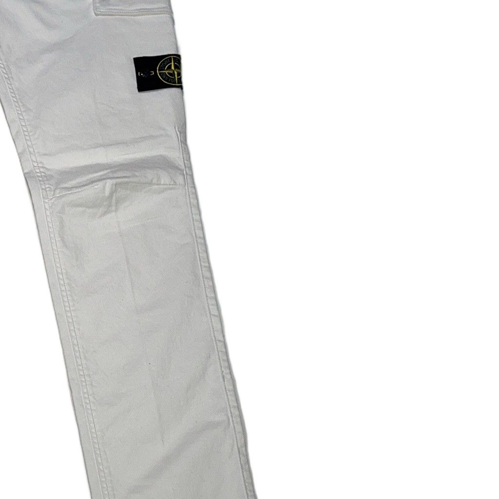 Stone Island White Cargos