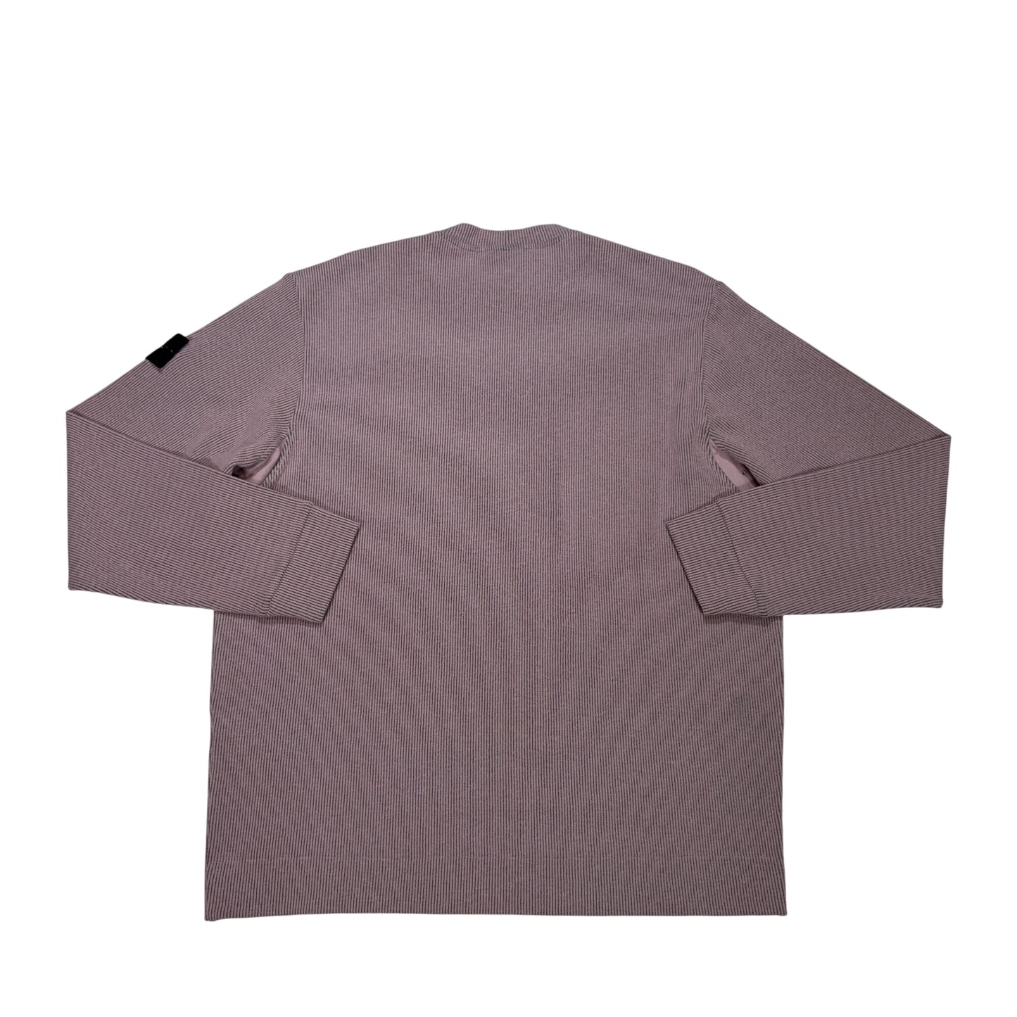 Stone Island Ribbed Cotton Pink Jumper