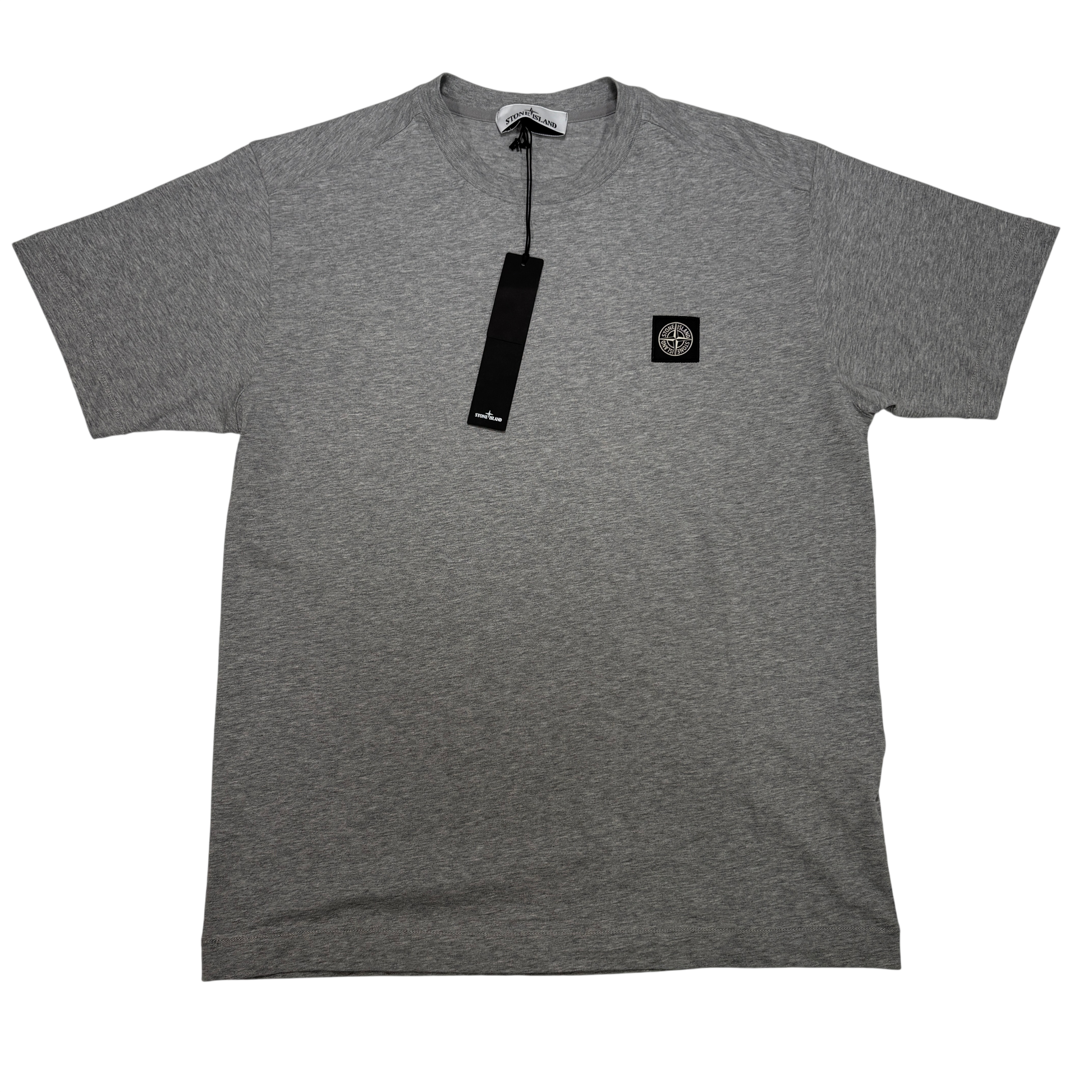 Stone Island Logo Patch Grey T-shirt