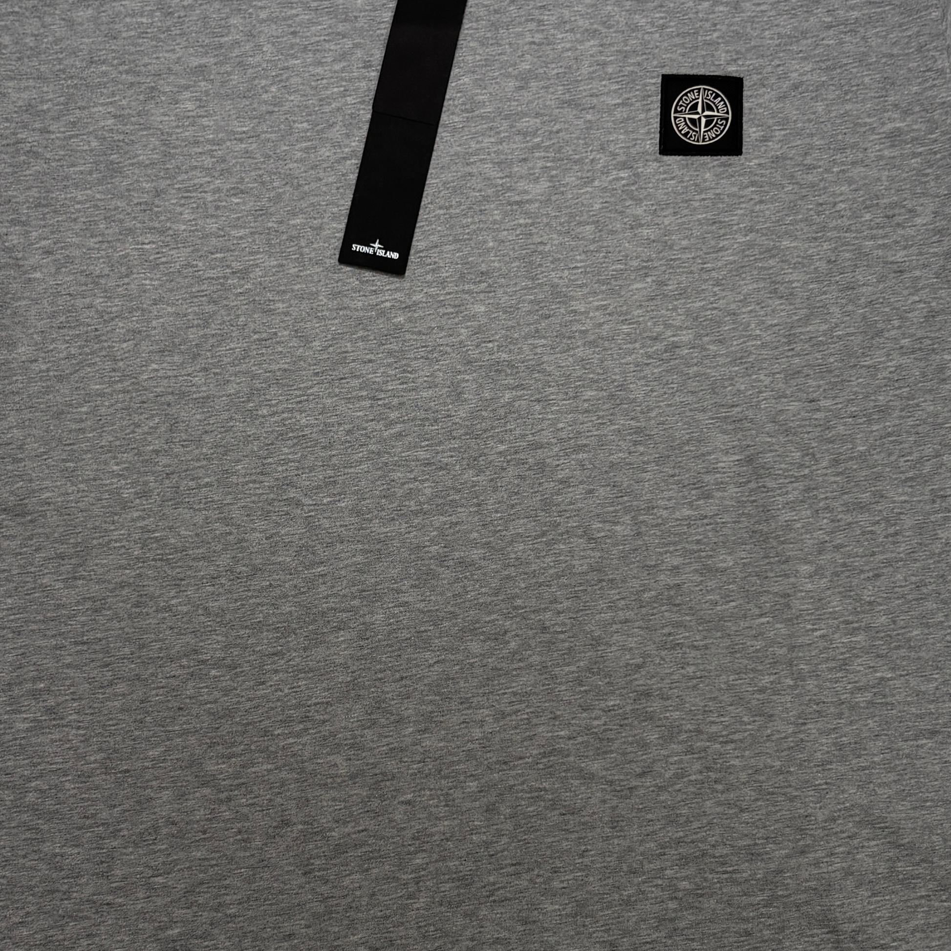 Stone Island Logo Patch Grey T-shirt