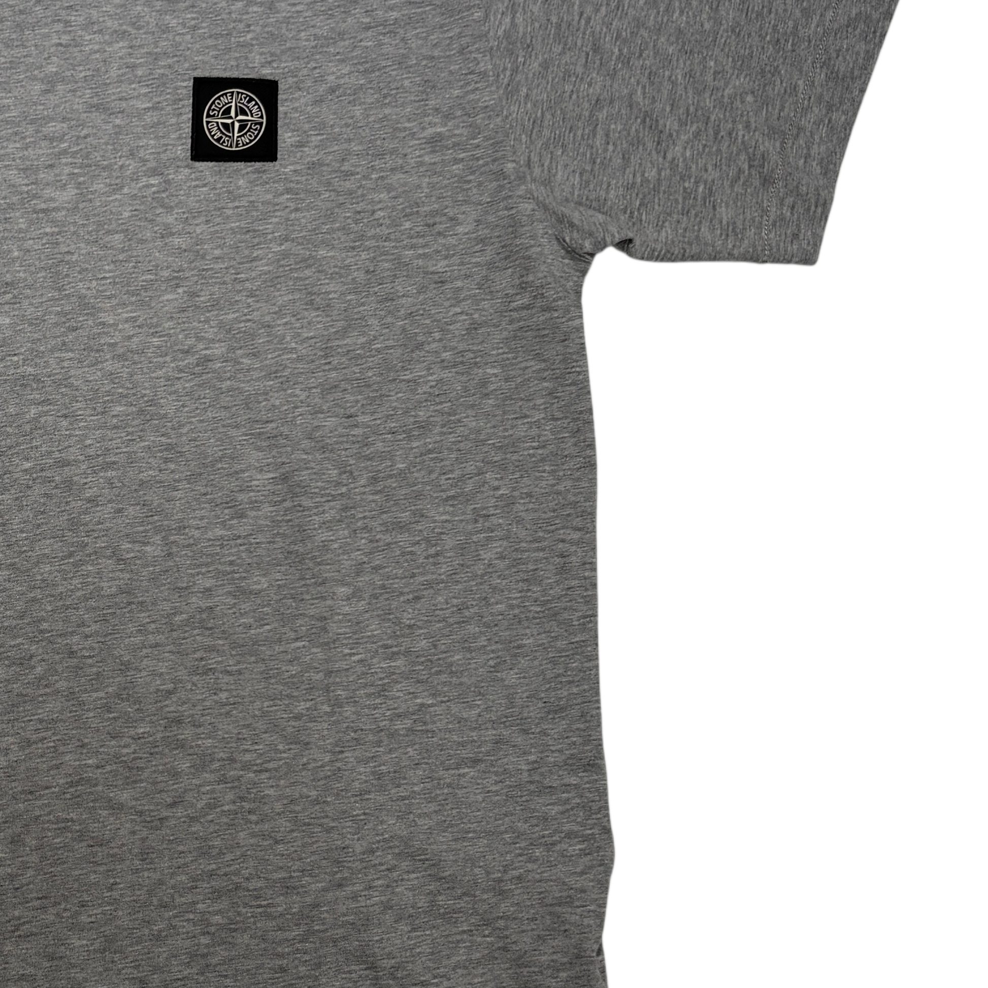 Stone Island Logo Patch Grey T-shirt