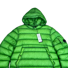 Load image into Gallery viewer, Cp Company Classic Green D.D Shell Lens Down Puffer Coat
