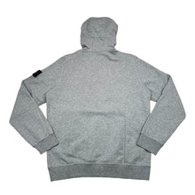 Load image into Gallery viewer, Stone Island Grey Compass-Patch Half Zip Hoodie
