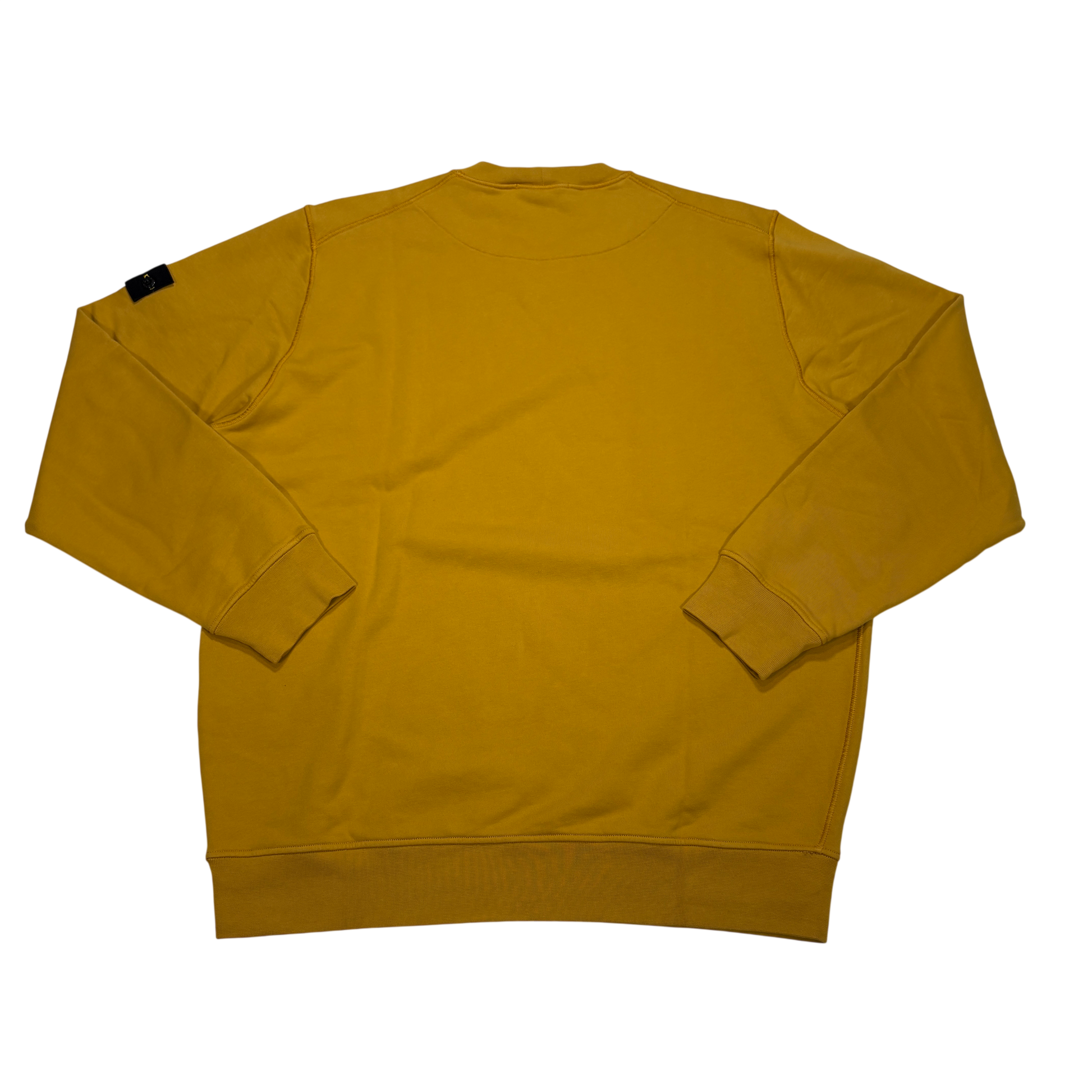 Stone Island Yellow Compass Patch Jumper