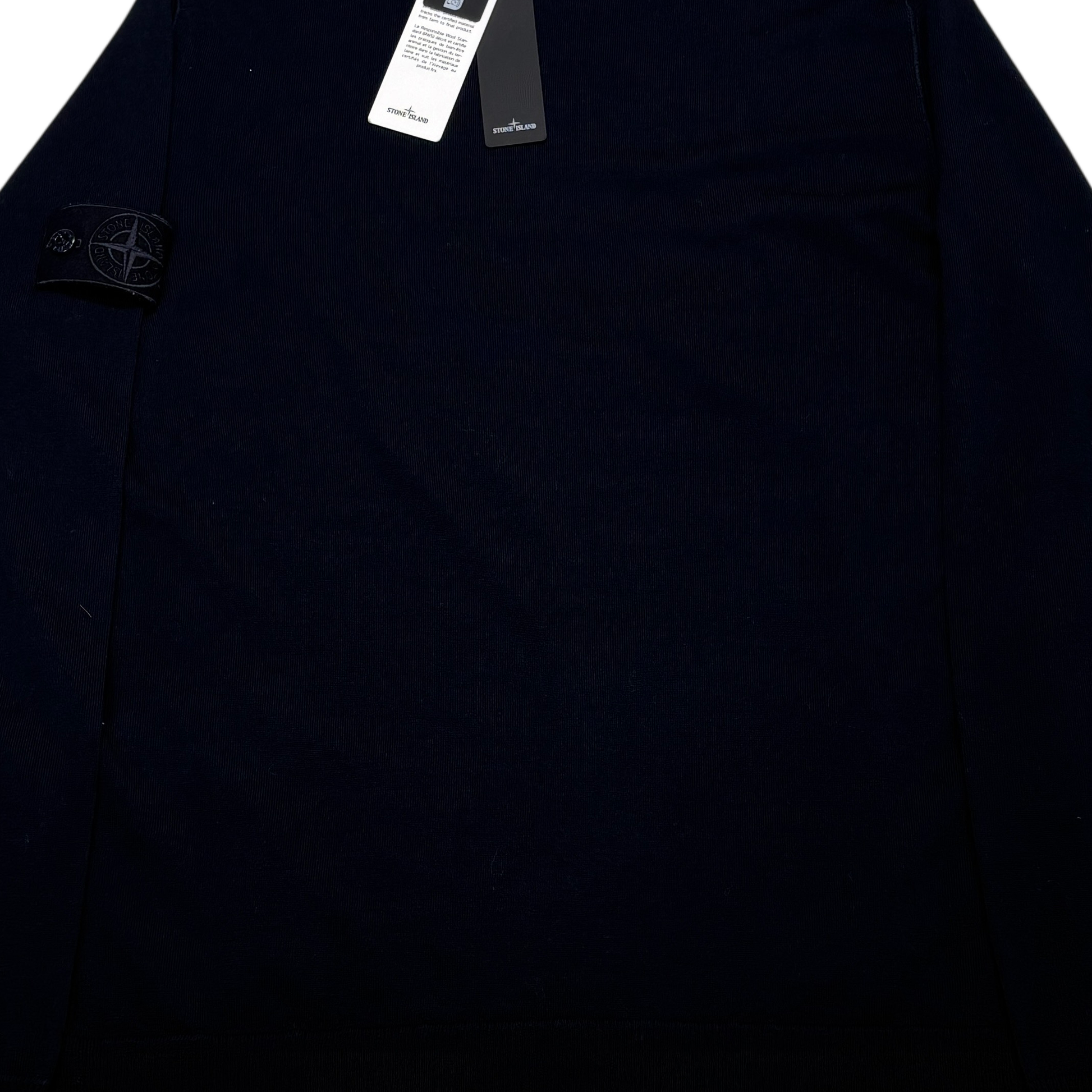 Stone Island Navy Ghost Piece Turtle Neck Jumper