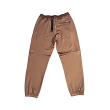 Load image into Gallery viewer, Stone Island Chestnut Brown Cotton Nylon Fleece Joggers
