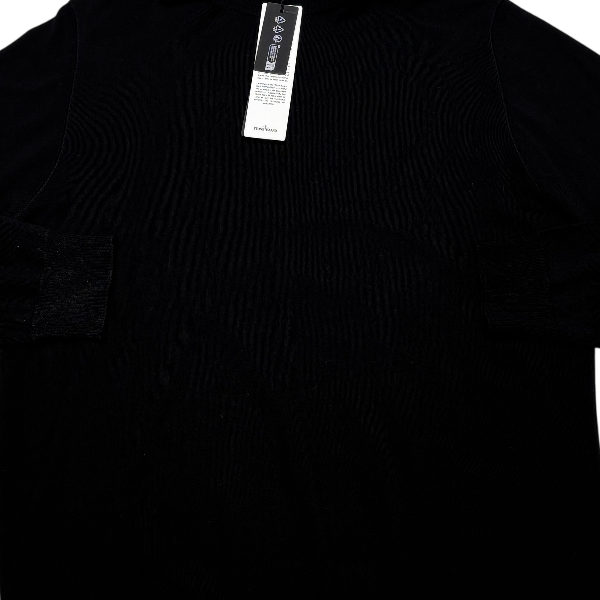 Stone Island Black Ghost Piece Turtle Neck Jumper