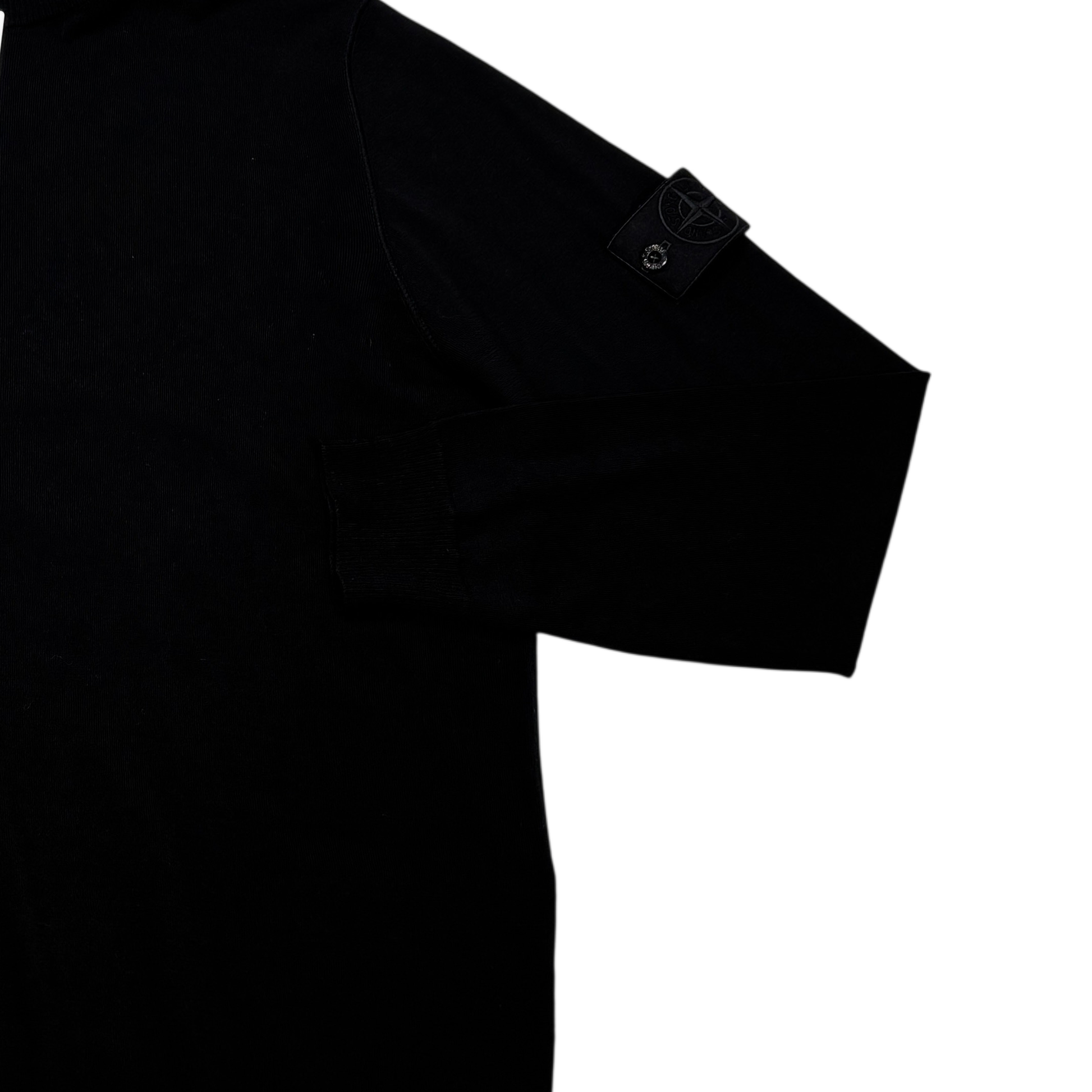 Stone Island Black Ghost Piece Turtle Neck Jumper