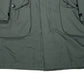 Stone Island David TC With Primaloft Insulation Technology Contrast-Collar Long Coat – Grey
