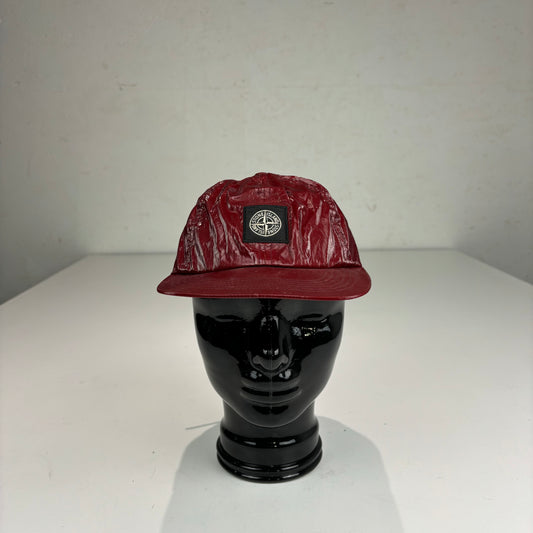 Stone Island x Supreme Burgundy Cap