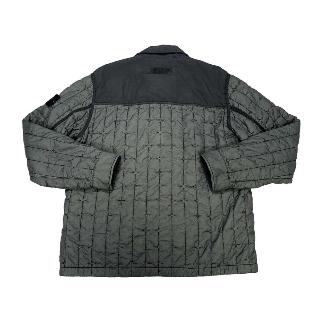 Stone Island Quilted Nylon Stella with PrimaLoft-TC Overshirt – Grey