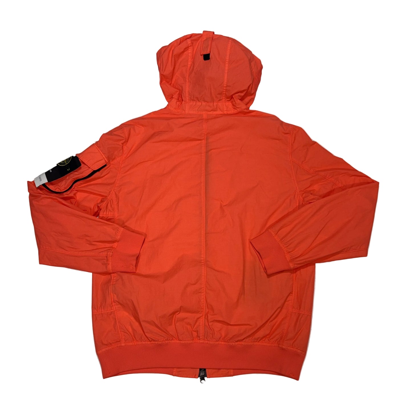 Stone Island Naslan Light Watro Orange Hooded Jacket
