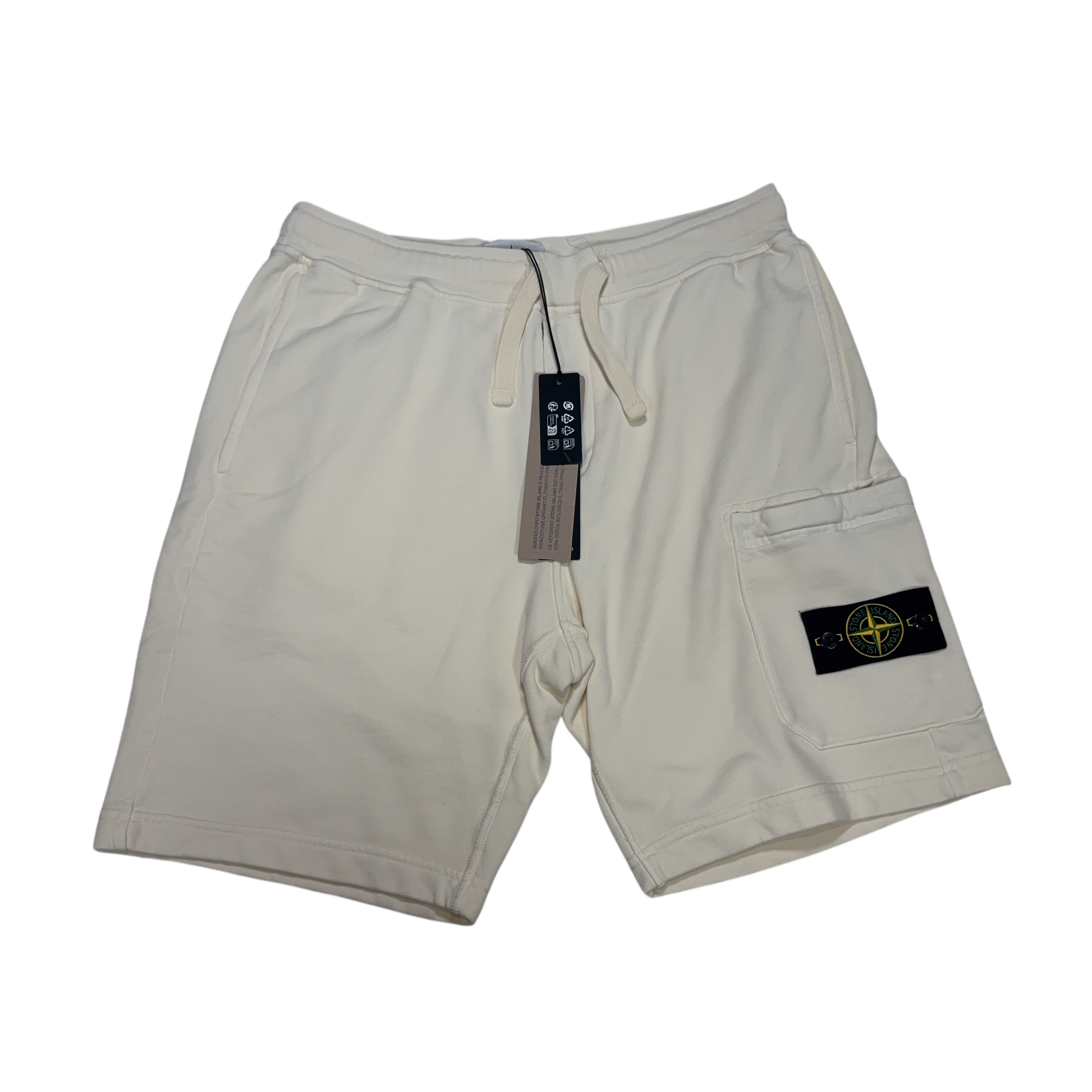 Stone Island Joggers Beige Shorts