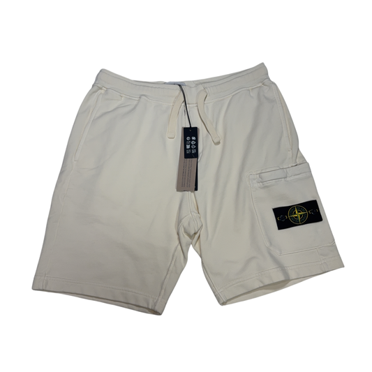 Stone Island Joggers Beige Shorts