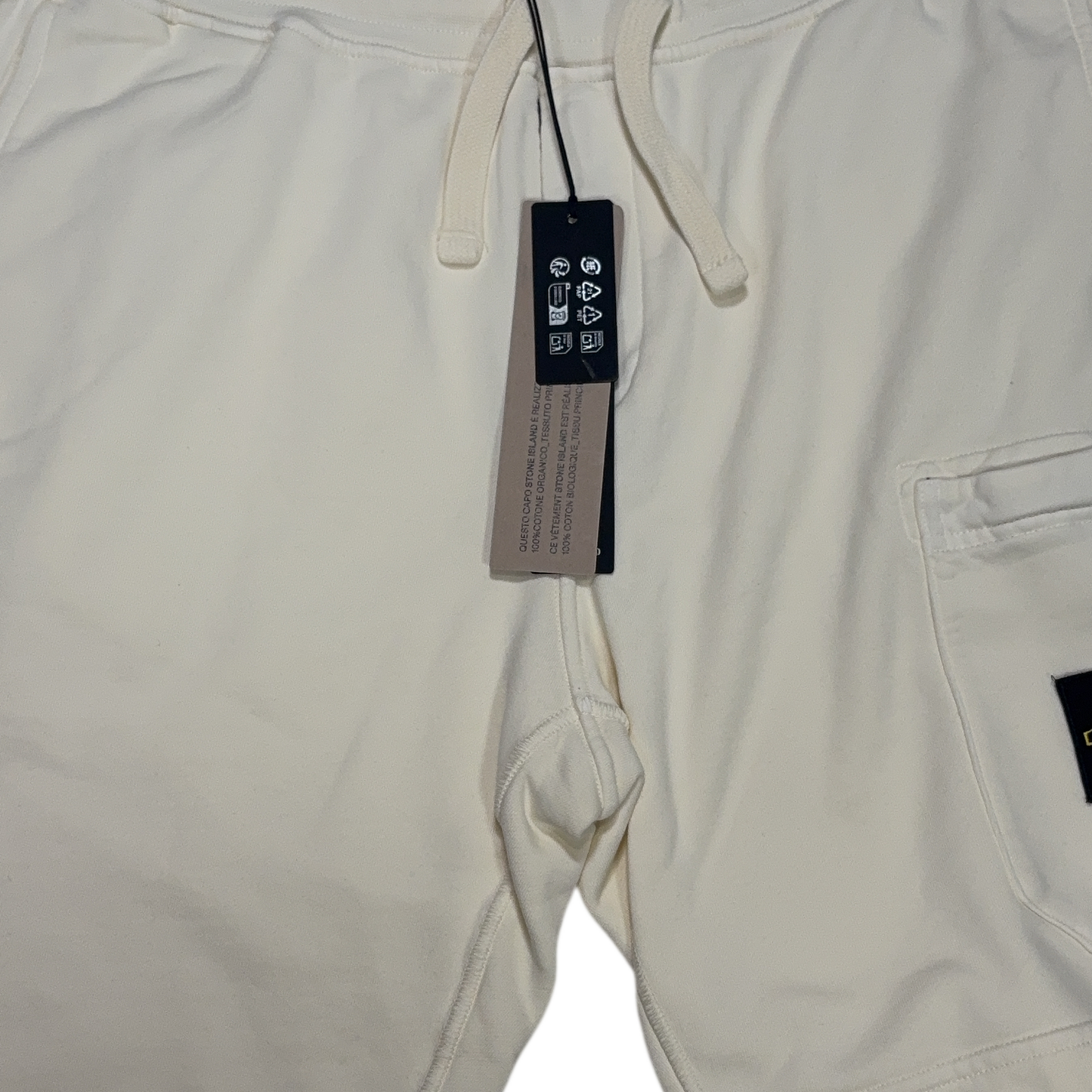 Stone Island Joggers Beige Shorts