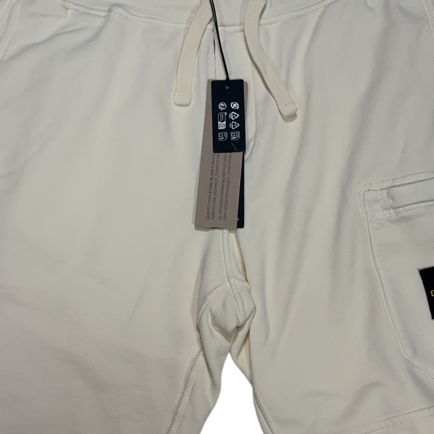 Stone Island Joggers Beige Shorts