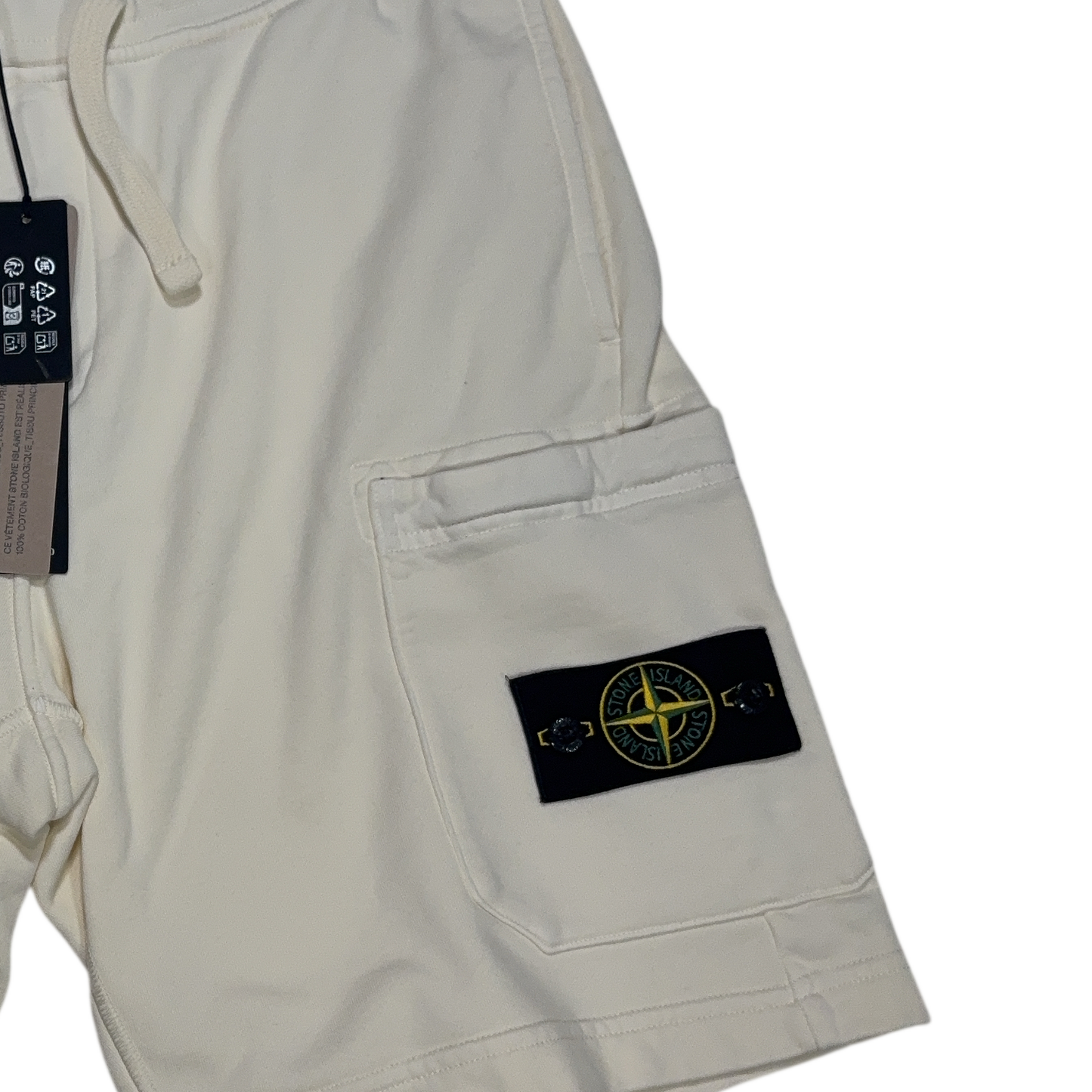 Stone Island Joggers Beige Shorts