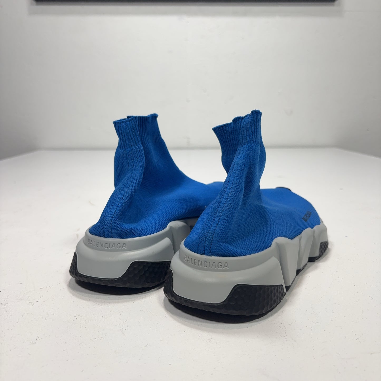 Balenciaga Sock Runners Blue Trainers