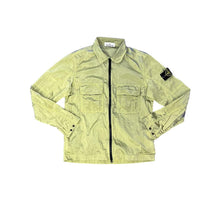Load image into Gallery viewer, Stone Island Green Nylon Metal Overshirt Jacket
