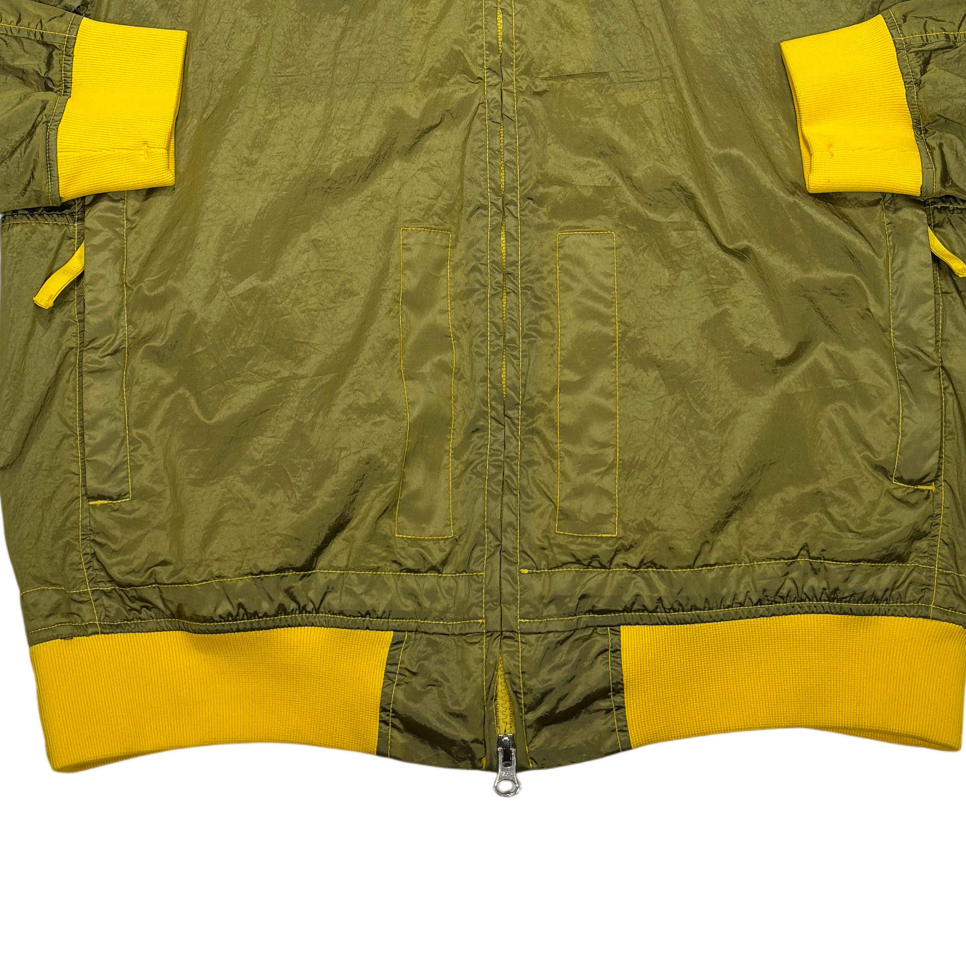 Stone Island Green Nylon Metal Watro-TC In Econyl Regenerated Nylon