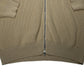 Stone Island Full-Zip Ribbed Jumper – Beige