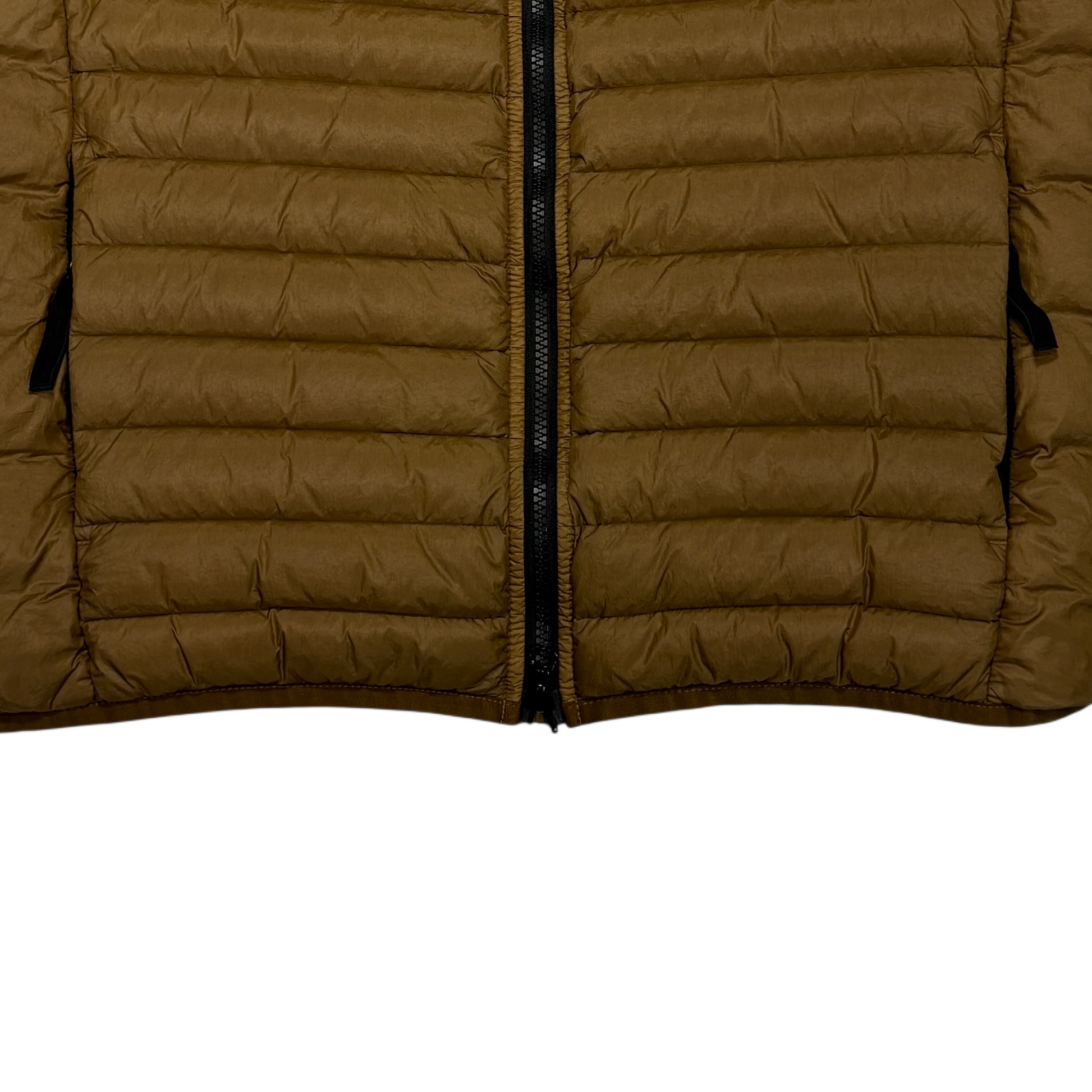 Stone Island Brown Loom Woven Chambers R-Nylon Down-TC Jacket