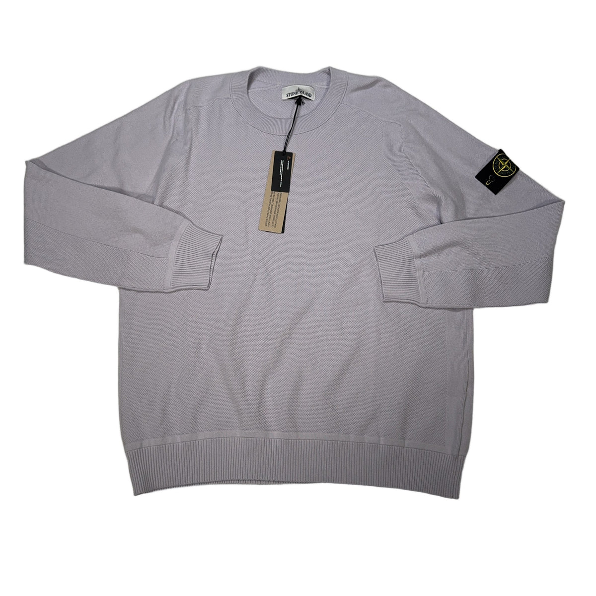 Stone Island Crew Neck Jumper – Lilac