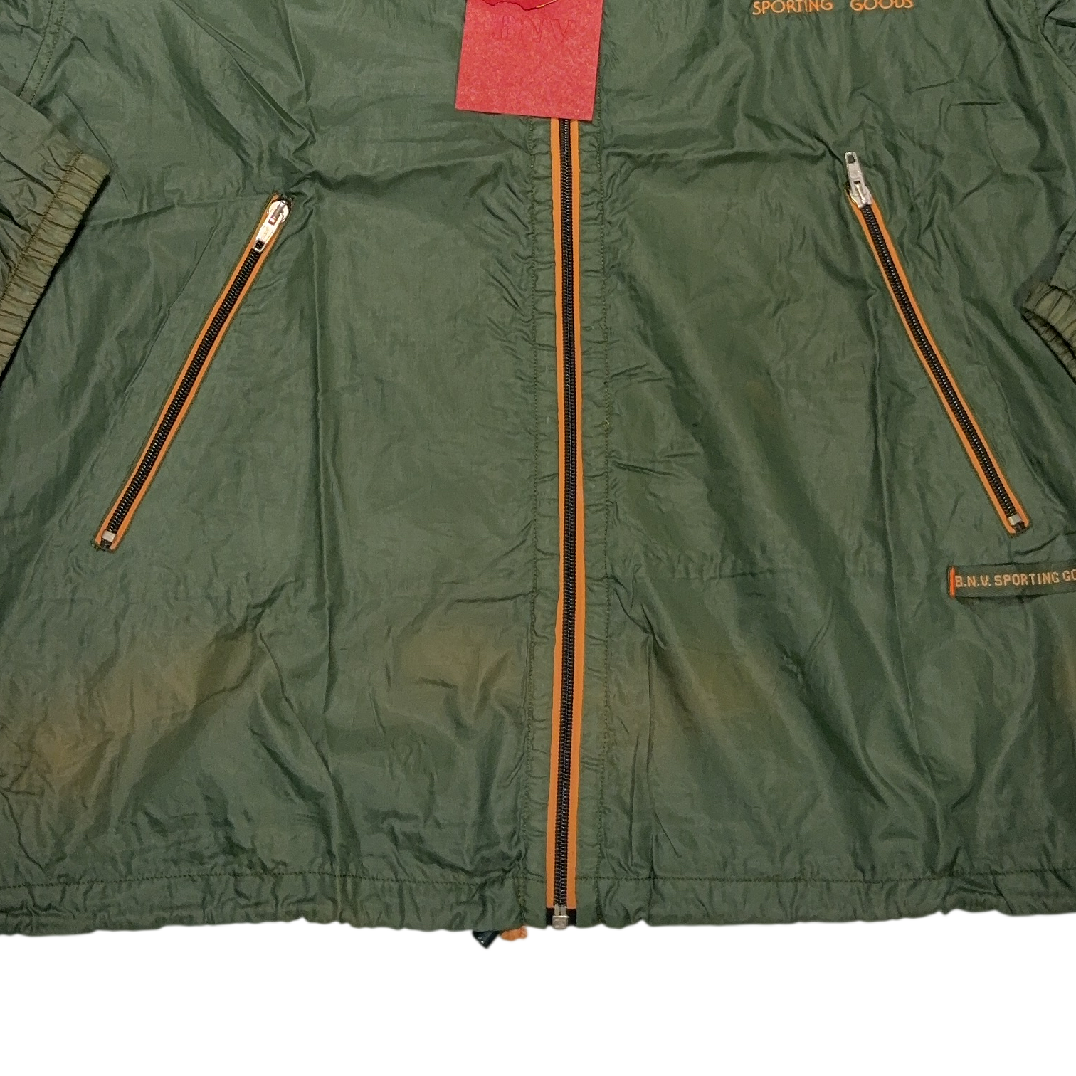 Boneville 1992 WindBreaker Green Jacket