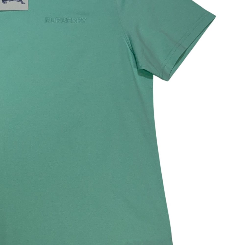 Burberry Embroidered Logo Green T-shirt