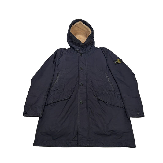 Stone Island David-TC Hooded Parka – Navy