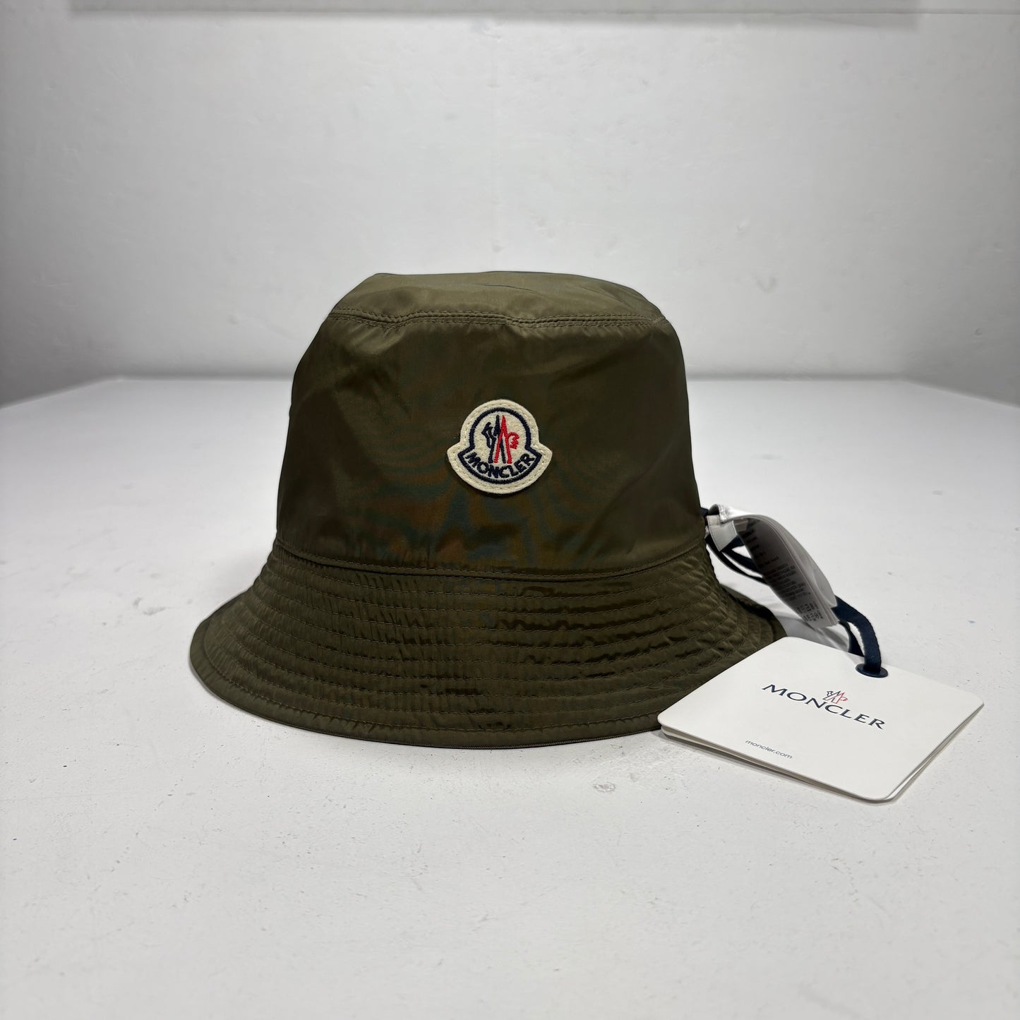 Moncler Reversible Bucket Hat Green Accessories