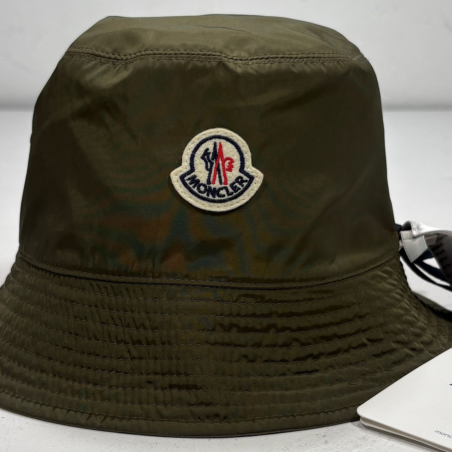 Moncler Reversible Bucket Hat Green Accessories