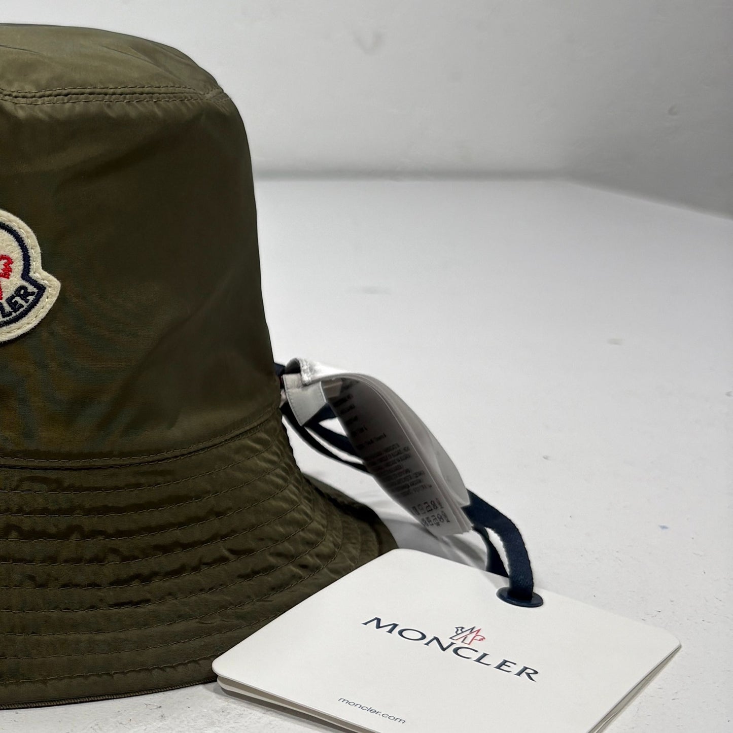 Moncler Reversible Bucket Hat Green Accessories