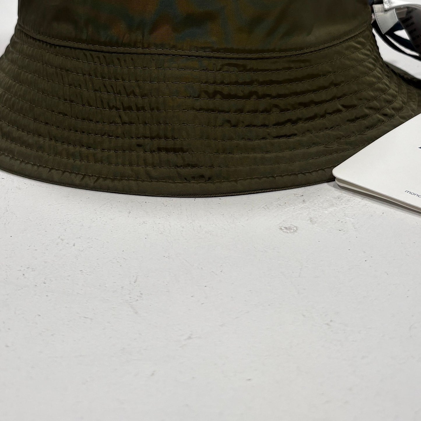 Moncler Reversible Bucket Hat Green Accessories