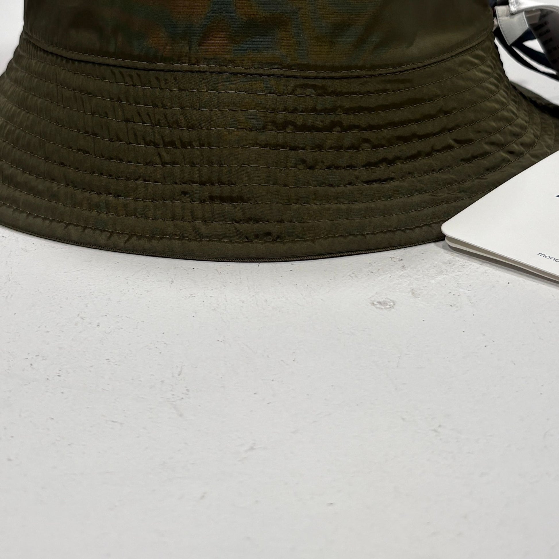 Moncler Reversible Bucket Hat Green Accessories