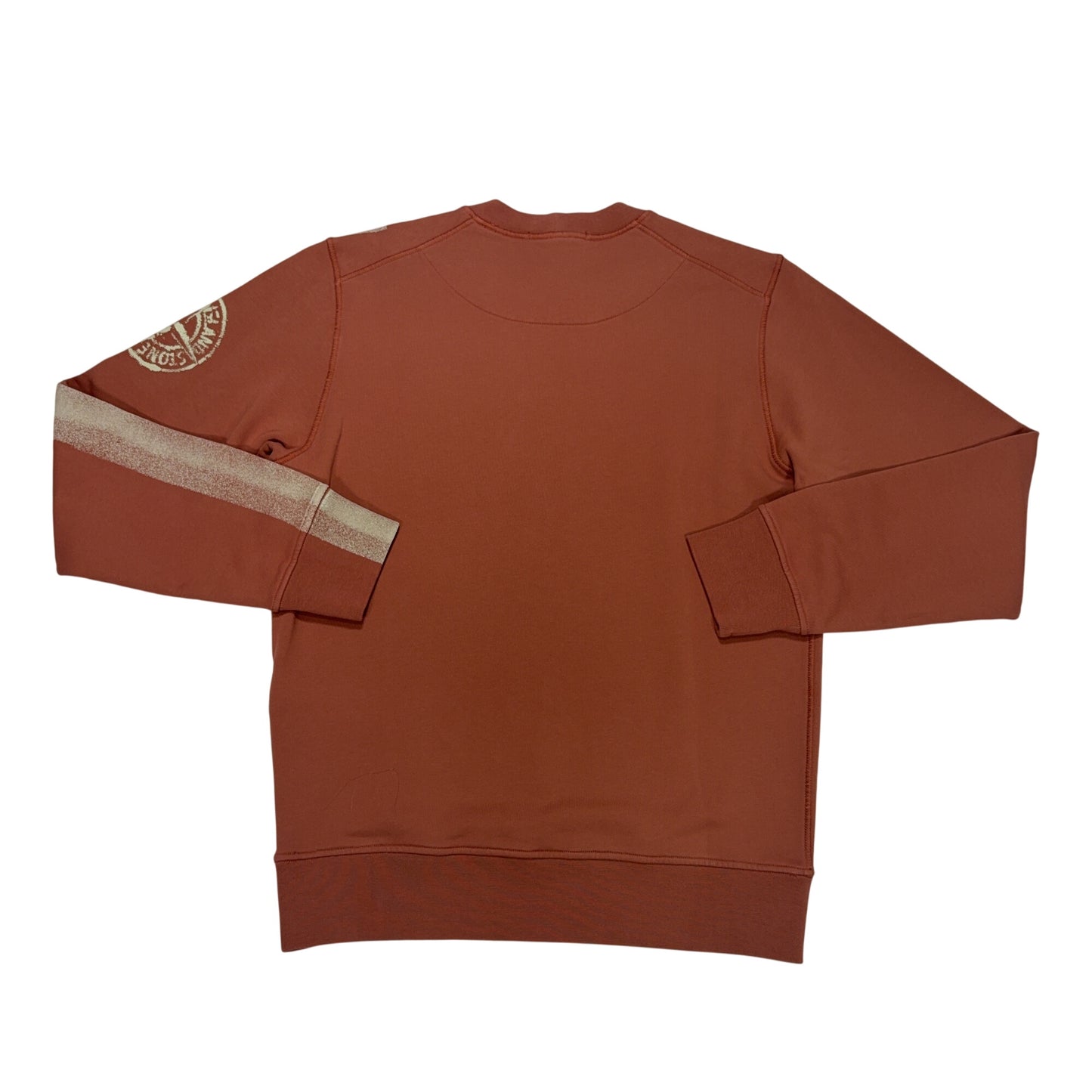 Stone Island Shoulder Graphic Brown Jumper