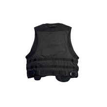 Load image into Gallery viewer, CP Company Black 50 Fili Garment Dyeing Gilet
