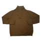 CP Company Quarter-Zip Ribbed Jumper – Brown