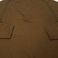 CP Company Quarter-Zip Ribbed Jumper – Brown