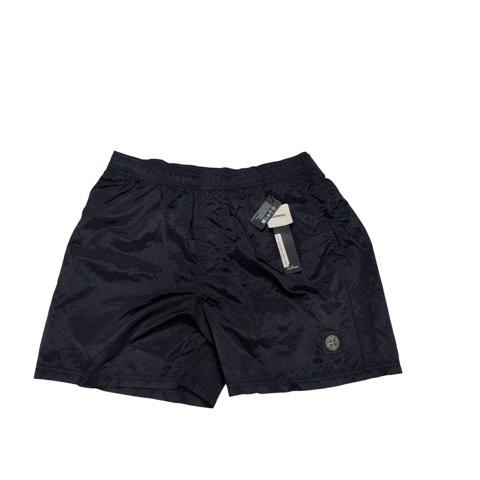 Stone Island Nylon Swim Black Shorts