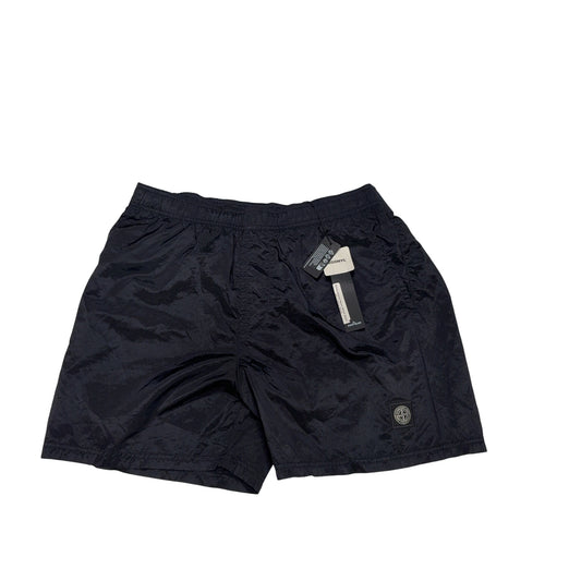 Stone Island Nylon Swim Black Shorts
